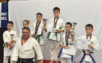 Cinci medalii pentru CS Karate-Kensei Vaslui la Campionatul Național de Karate Tradițional