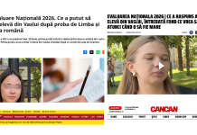 Canaliile din presa națională au descins la Vaslui ca să-și bată joc de copiii vasluienilor care dau examene