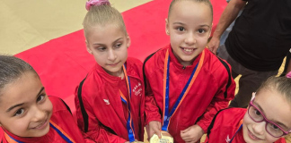 Aur și bronz pentru echipele de gimnaste ale CSS Bârlad la Campionatul Național