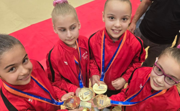 Aur și bronz pentru echipele de gimnaste ale CSS Bârlad la Campionatul Național