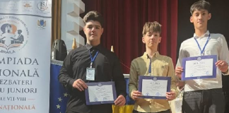 Elevii de la „Cuza Vodă” Huși, între cei mai buni la Olimpiada Națională de Dezbateri pentru Juniori