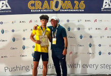 Flavius Iustin Cazacu, de la CSS Bârlad, campion balcanic de atletism la U20
