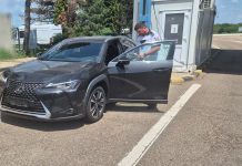 Automobil de lux, de 125.000 de lei, căutat de autoritățile din Italia, reținut la Albița