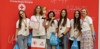 Elevii Colegiului Național „Cuza Vodă” Huși, locul III la etapa națională a concursului „Sanitarii Pricepuți”