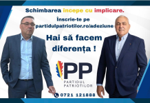 Un nou partid prinde contur în județ: Partidul Patrioților