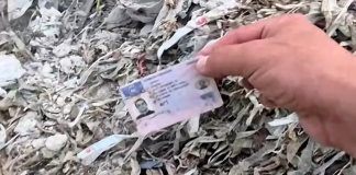 90% dintre permisele găsite la o groapă de gunoi în Republica Moldova sunt din Vaslui. Multe sunt expirate, însă 2-3% sunt valabile