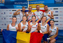 Performanță istorică: A treia medalie de aur pentru vasluiana Adriana Adam la Mondialele de canotaj de la Amsterdam