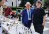„Regii și pionii Vasluiului”, omagiu pentru Constantin Grosu pe tabla de șah a municipiului Vaslui