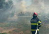 S-au înmulțit incendiile de miriște. Cei care dau foc intenționat pot pierde subvențiile APIA. Recomandări ale pompierilor