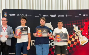 O nouă performanță pentru cel mai bun șahist al Vasluiului: Ștefan Emilian Prisacaru a câștigat categoria U2300 la Grand Prix Alba Iulia
