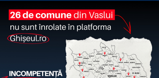 USR Vaslui prezintă „Lista rușinii”: Primăriile care nu s-au înrolat în platforma Ghiseul.ro, pentru a facilita plata impozitelor