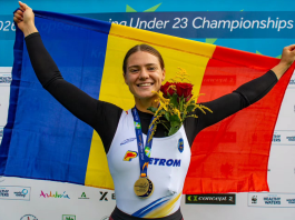 Vasluianca Bianca Ifteni, din Pădureni, campioană mondială la canotaj, proba de schif simplu