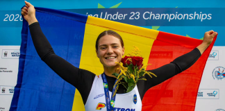 Vasluianca Bianca Ifteni, din Pădureni, campioană mondială la canotaj, proba de schif simplu