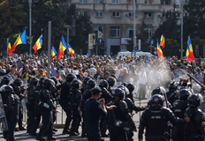 „AUR nu a organizat protestul din Piața Victoriei”